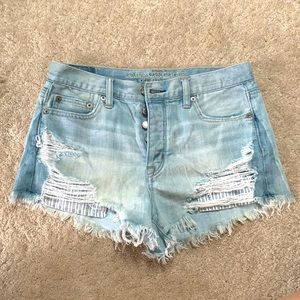 American Eagle Vintage Hi-Rise Festival Jean Shorts